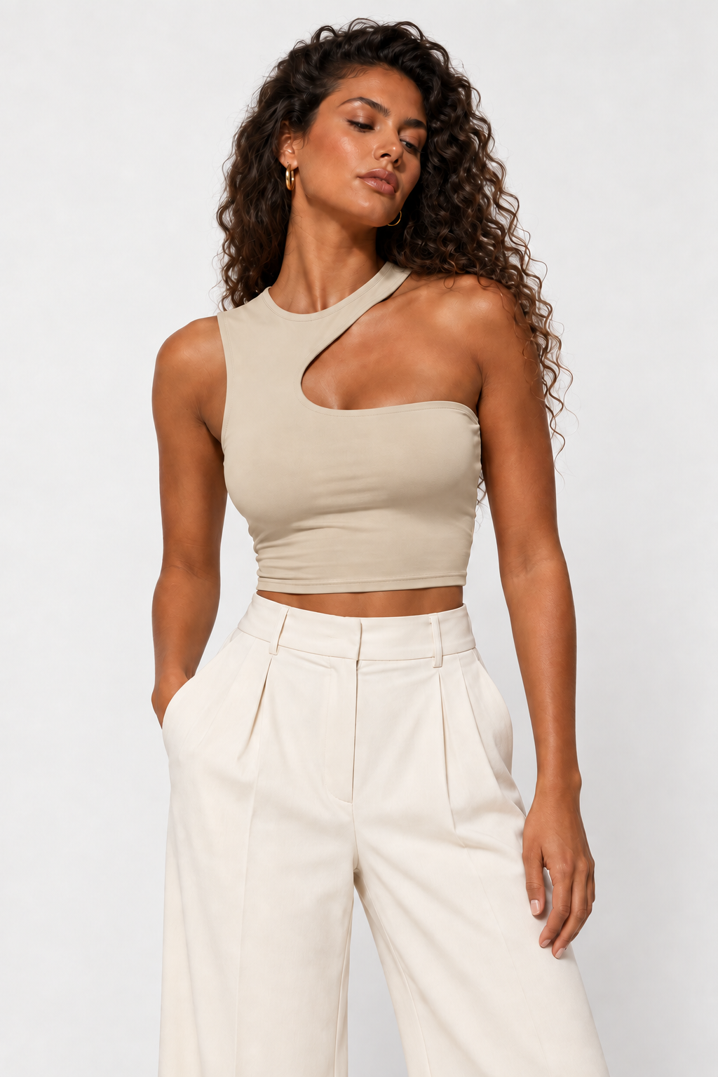 Top Asymmetric Cut