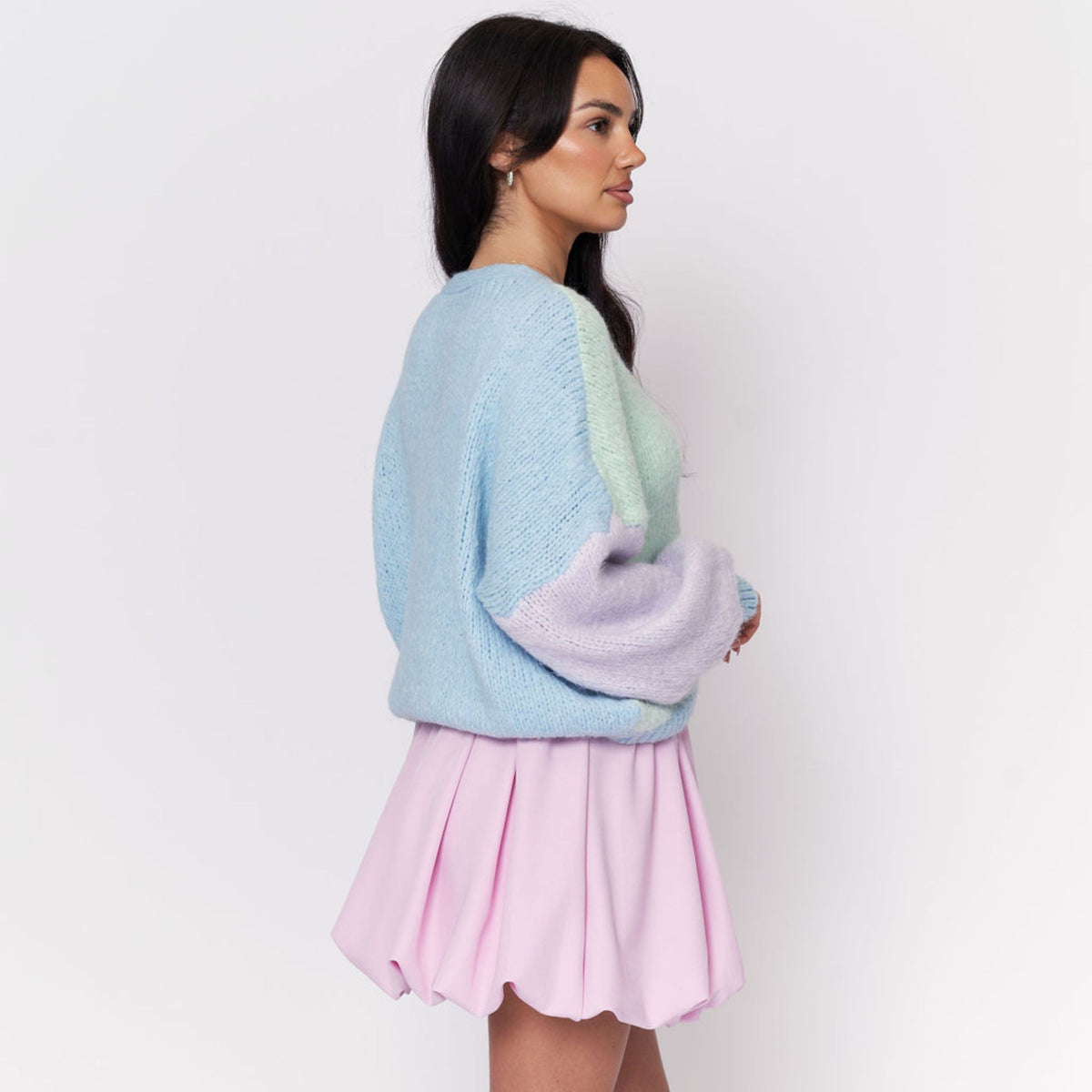Cárdigan Oversize Pastel Velvet