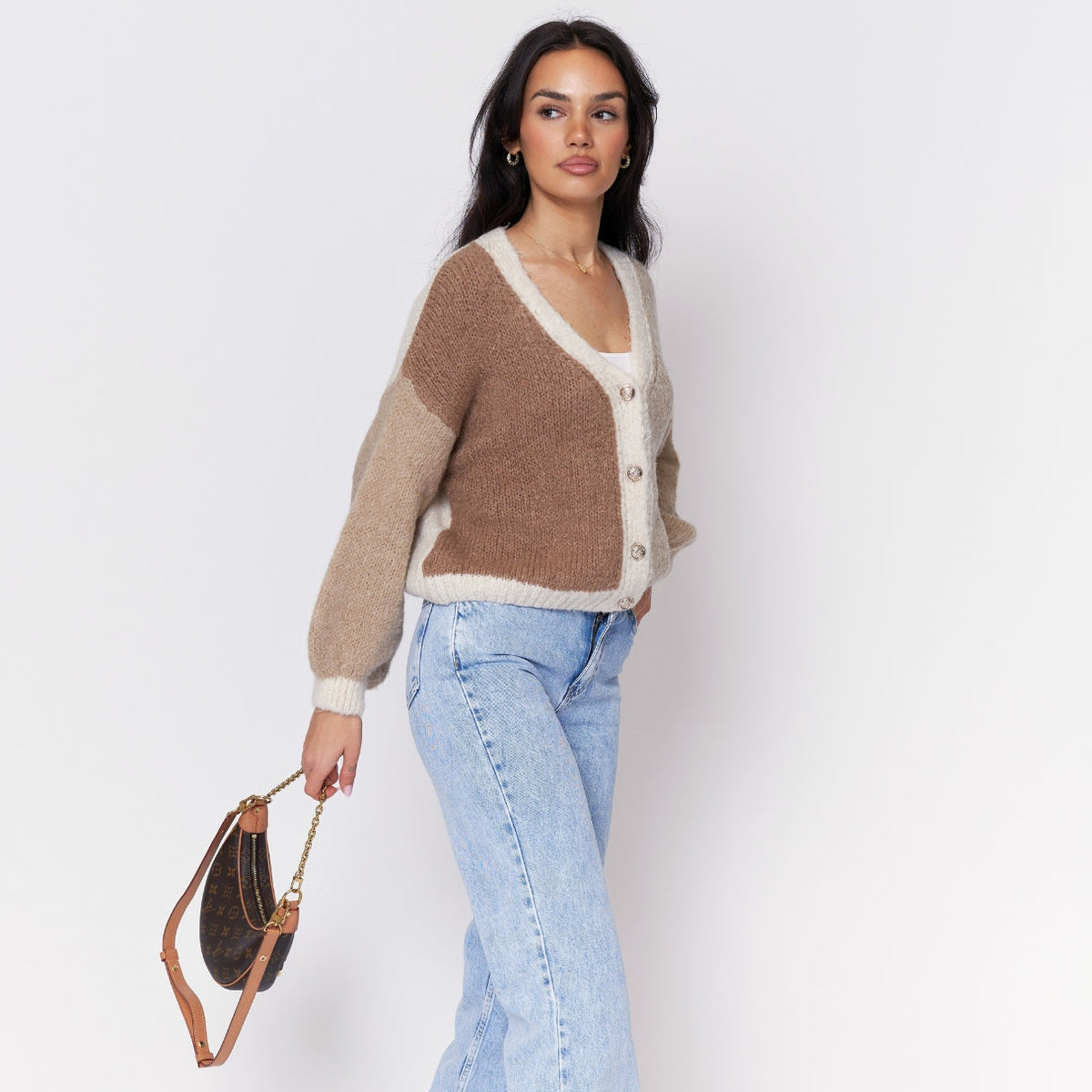 Cárdigan Oversize Pastel Velvet