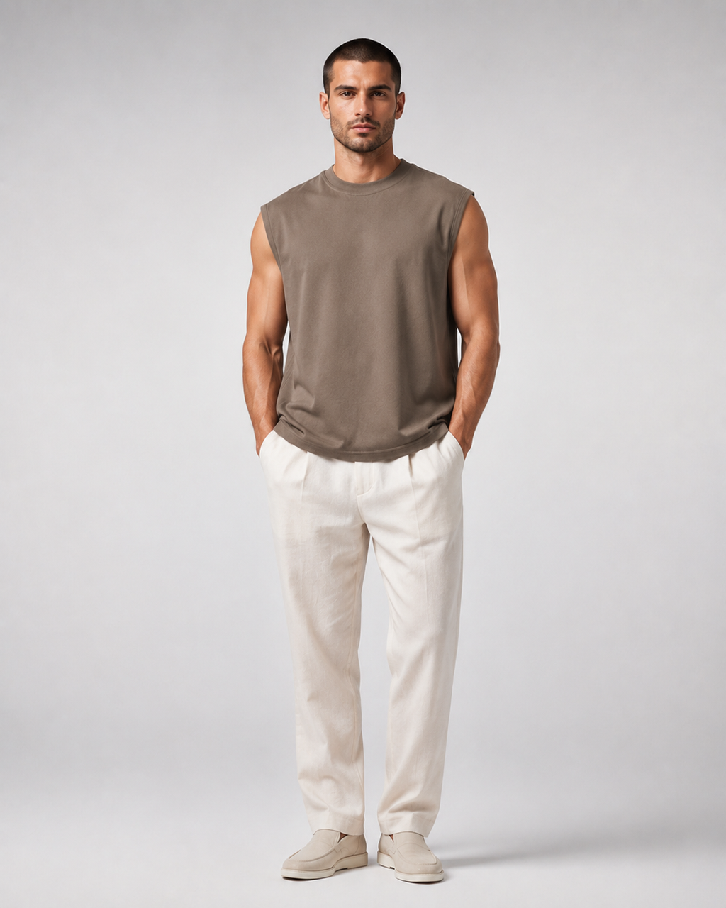 Essential Sleeveless T-Shirt