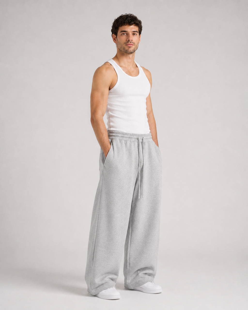 Pantalones de corte ancho