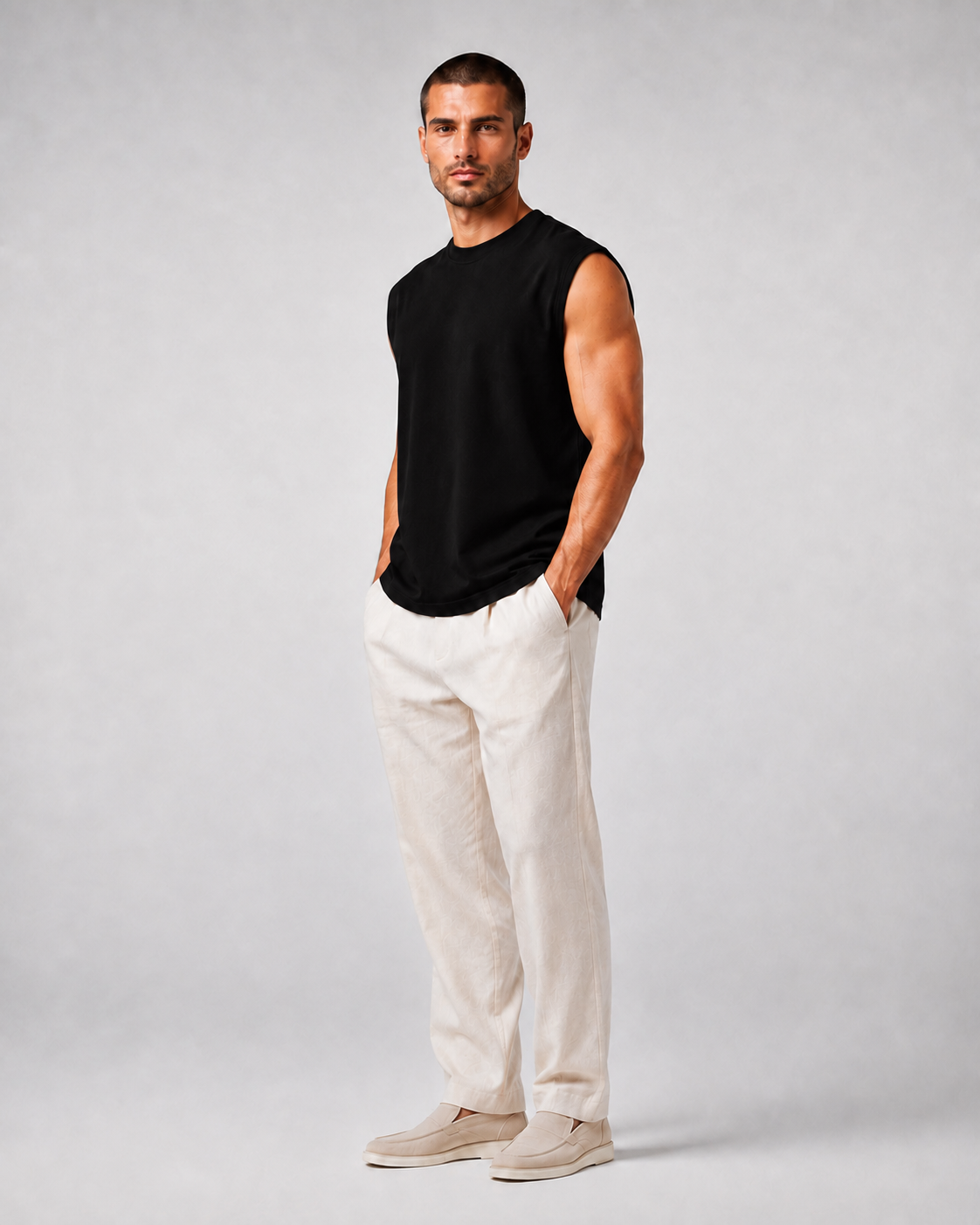 Essential Sleeveless T-Shirt