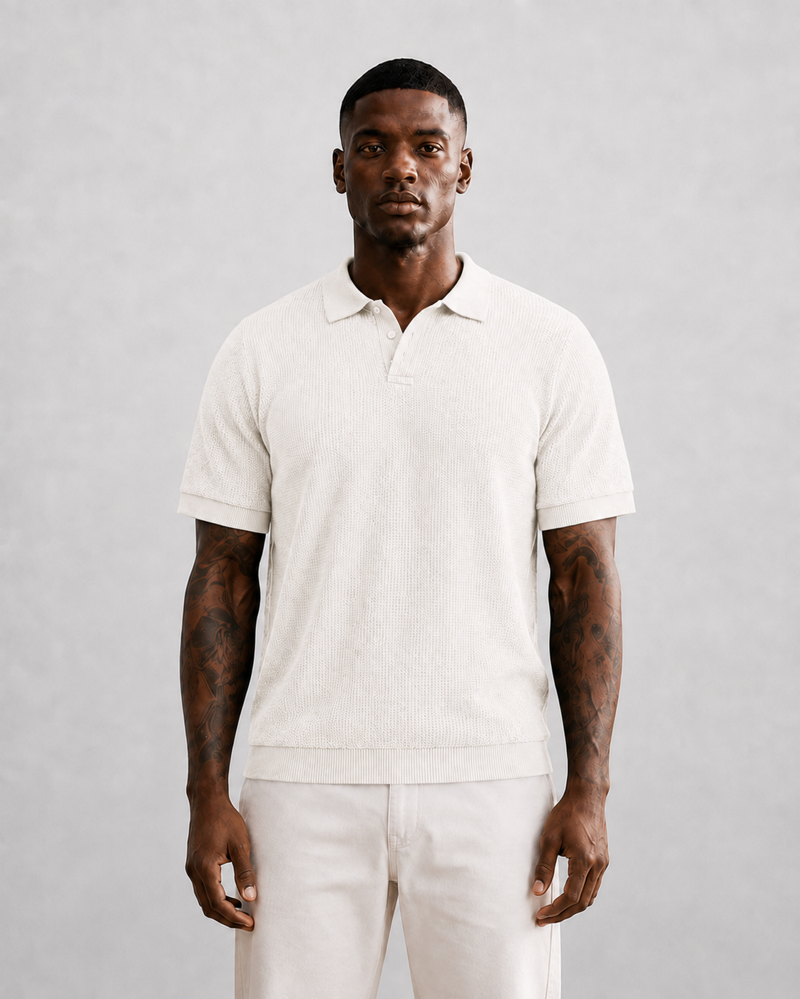 Osvaldo Textured Polo Shirt