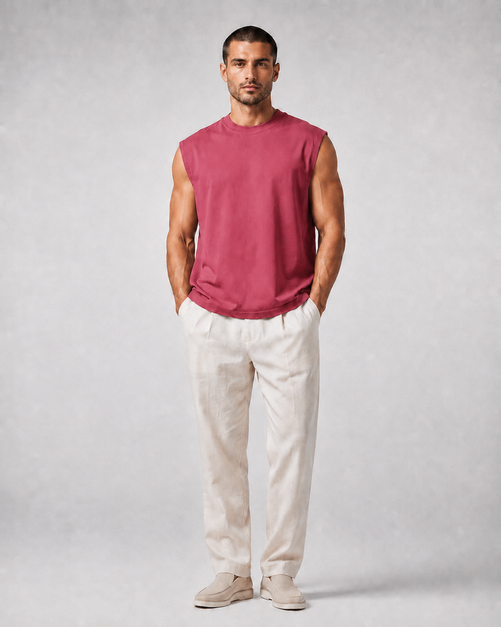 Essential Sleeveless T-Shirt