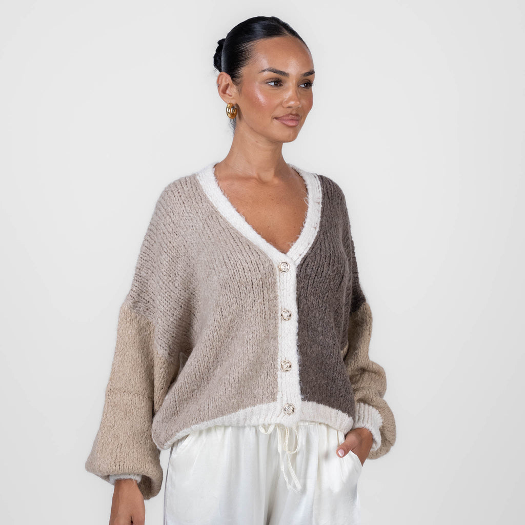 Cárdigan Oversize Pastel Velvet
