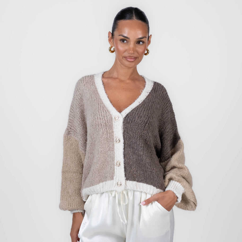 Cárdigan Oversize Pastel Velvet