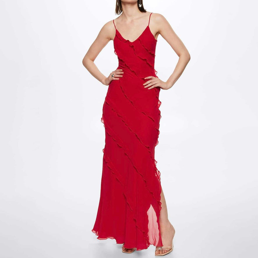 Elegante vestido largo
