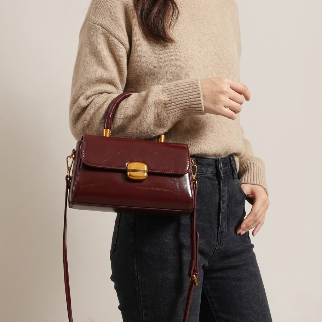 Mila | Shiny Clutch Bag