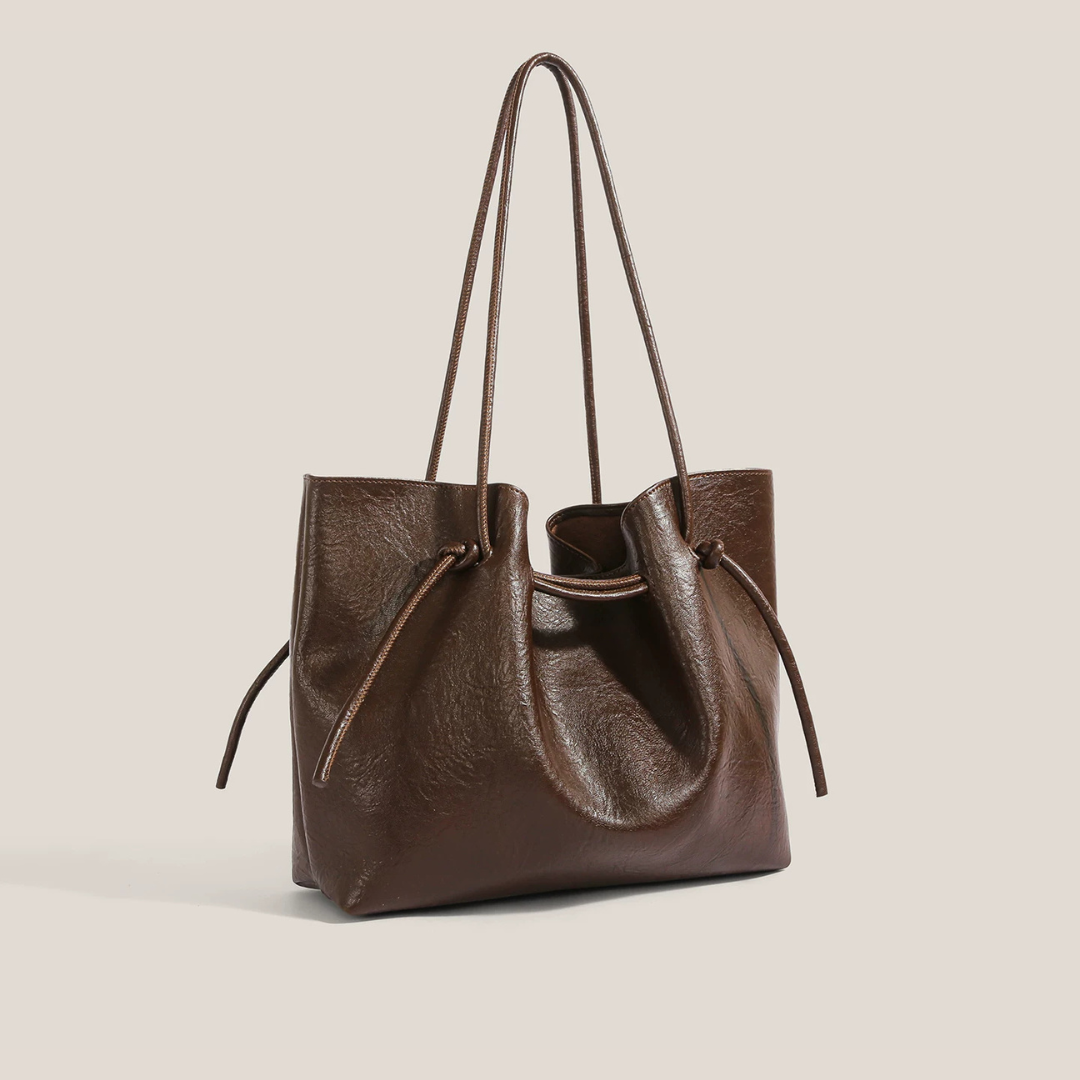 Selena | Bolso tote fruncido