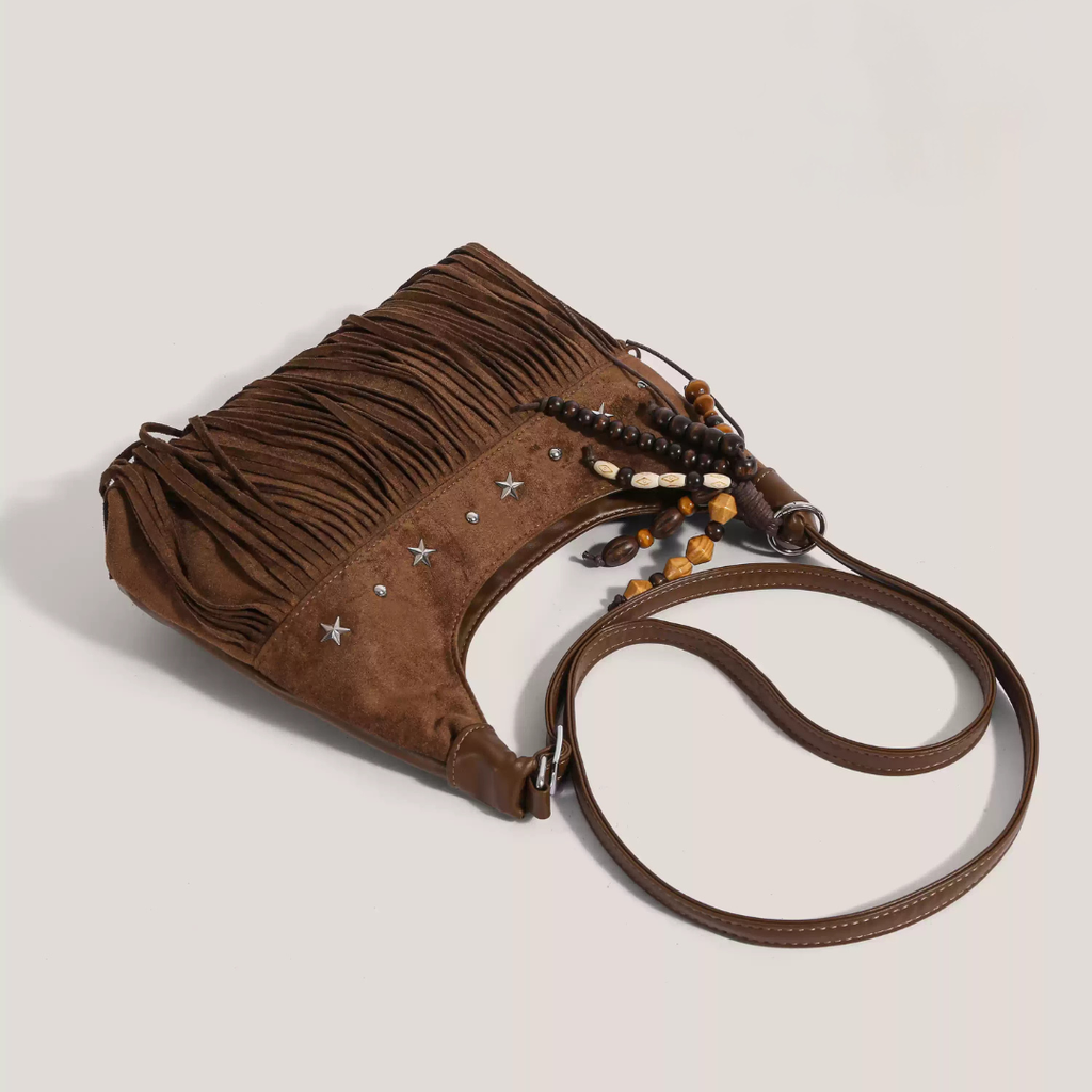 Rosalinda | Bolso de mano con flecos