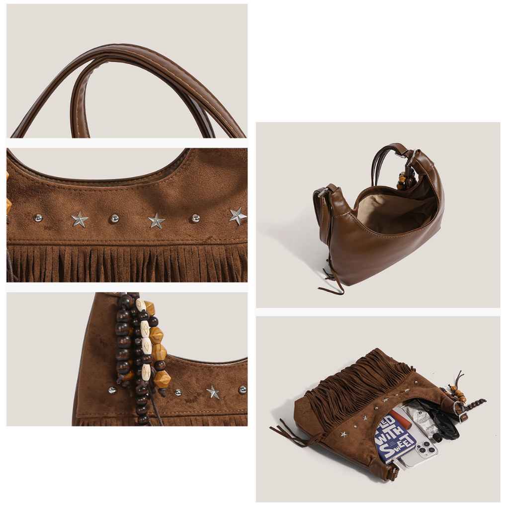 Rosalinda | Bolso de mano con flecos