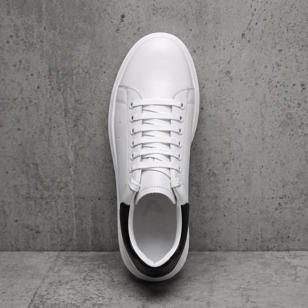 Zapatilla Blanca +8 cm