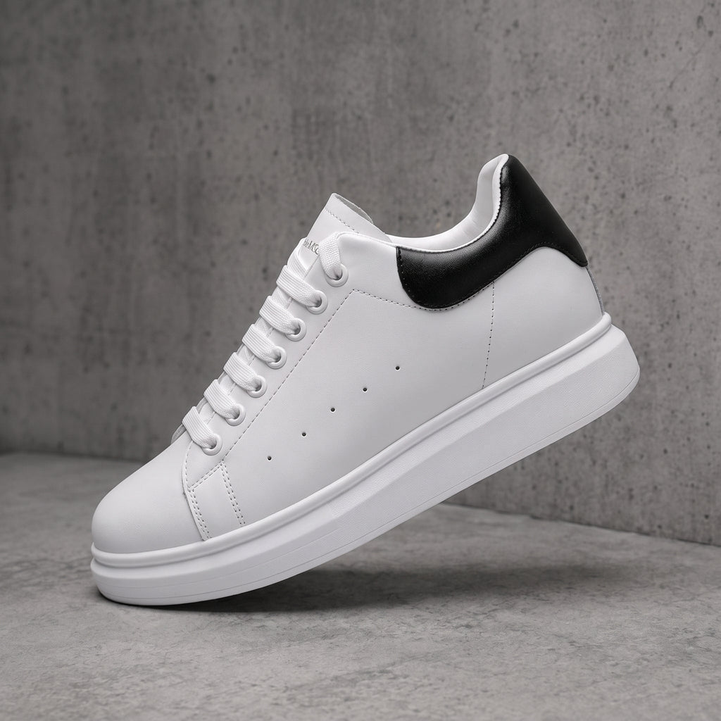 Zapatilla Blanca +8 cm