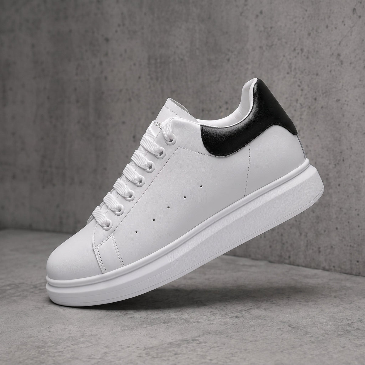 Zapatilla Blanca +8 cm
