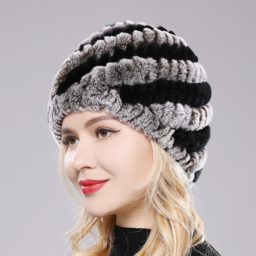 Gorro de piel Marla