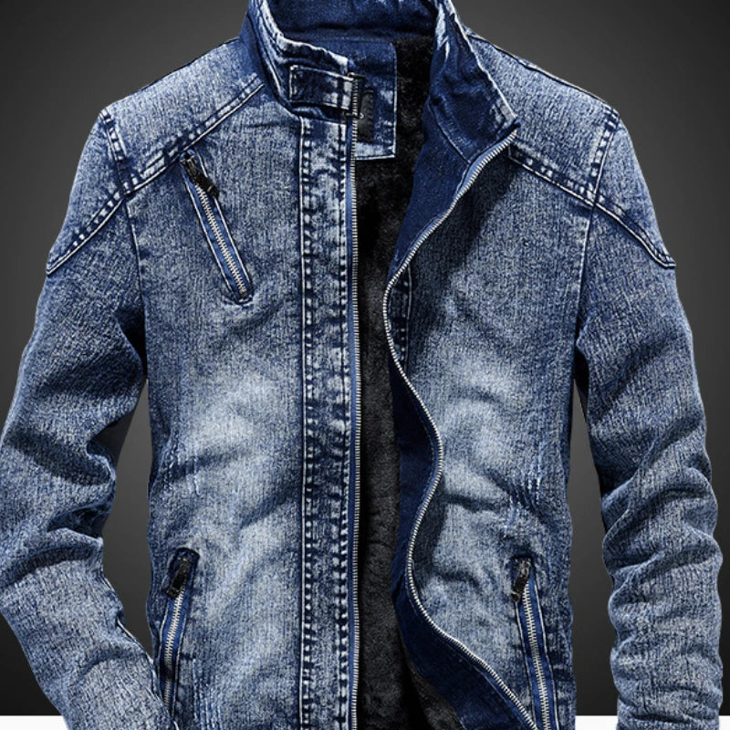 Chaqueta bomber de mezclilla Ryder