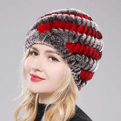 Gorro de piel Marla