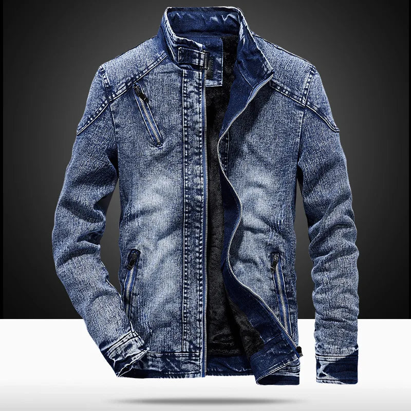Chaqueta bomber de mezclilla Ryder