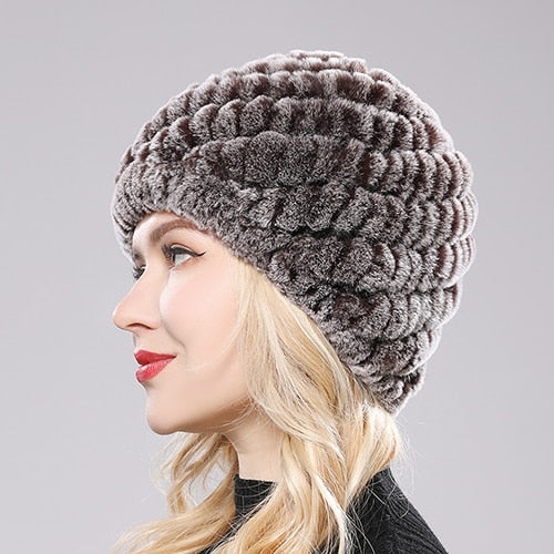Gorro de piel Marla