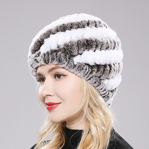Gorro de piel Marla