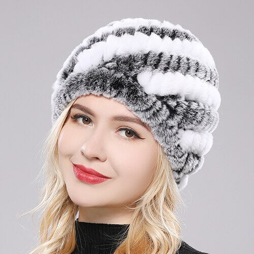 Gorro de piel Marla