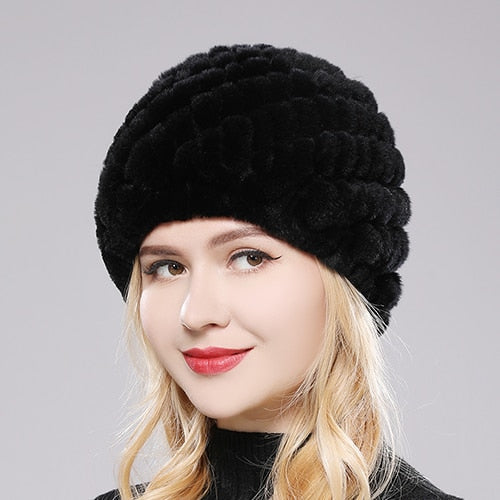 Gorro de piel Marla