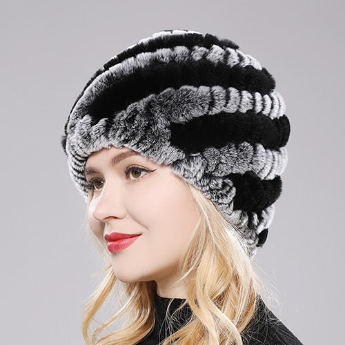 Gorro de piel Marla
