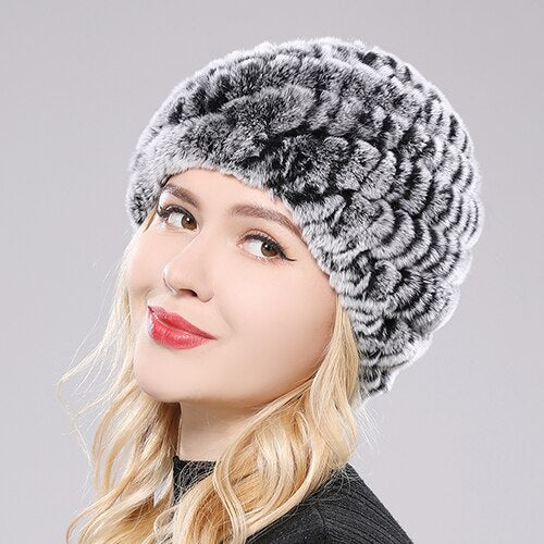 Gorro de piel Marla