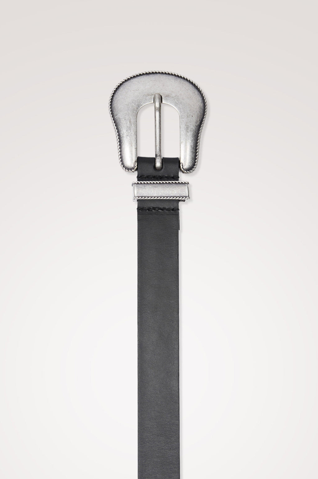 NASHVILLE BELT  - BLACK SILVER