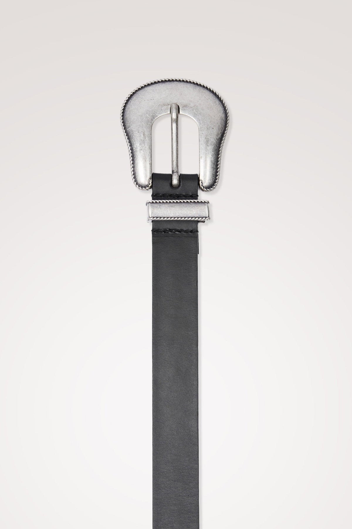 NASHVILLE BELT  - BLACK SILVER