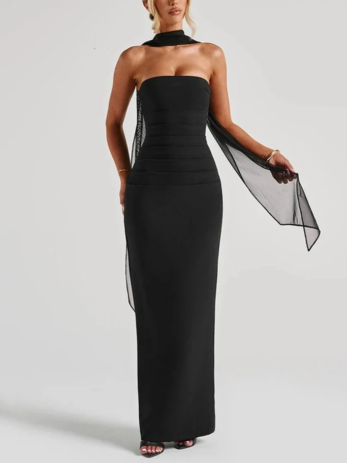 Strapless Maxi Dress