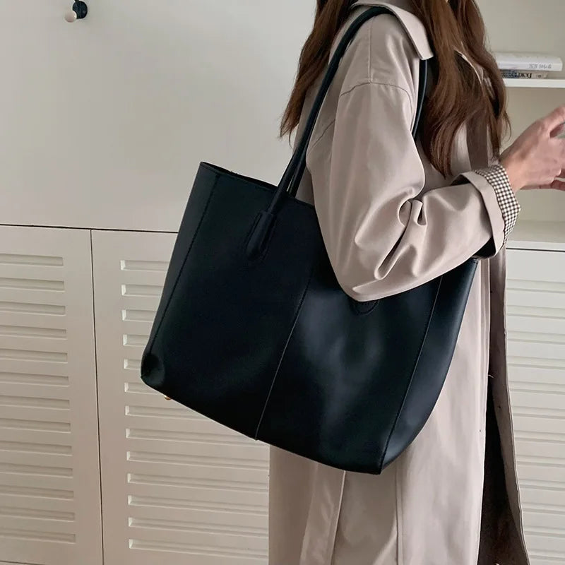 Vintage Large Capacity Tote Bag