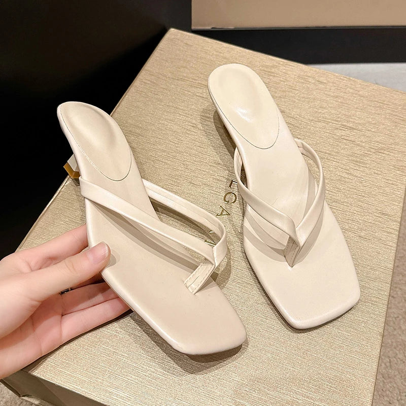 Luna Kitten Heel Sandals