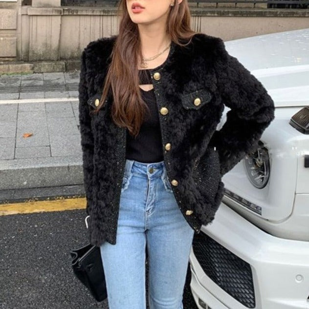 Lisa Faux Fur Jacket