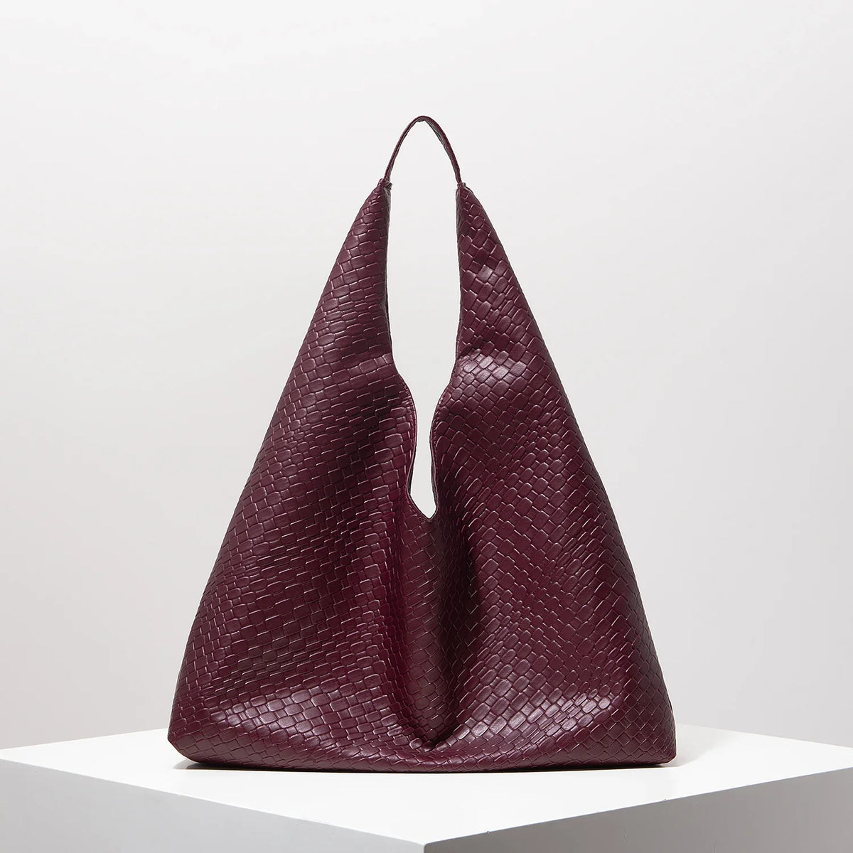 Leather Woven Bag