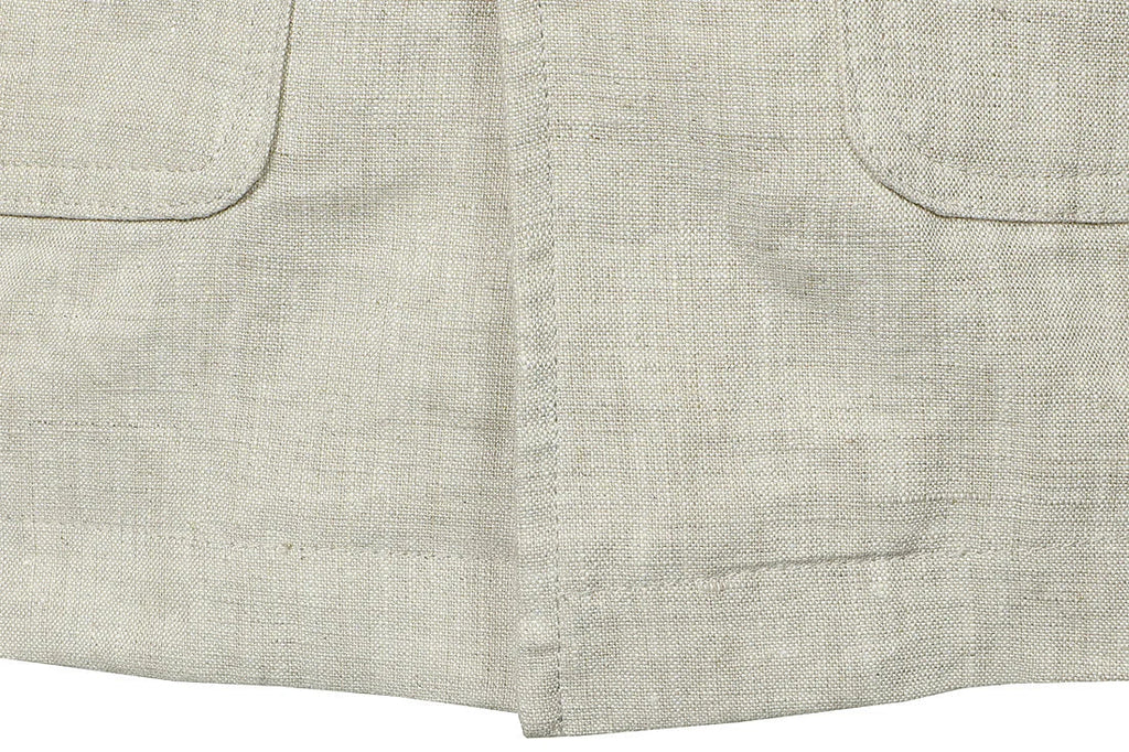 Chaqueta tipo safari de lino Oliver