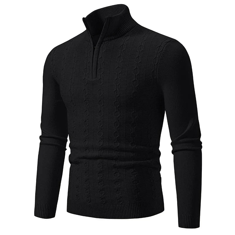 Leo Quarter-Zip Sweater