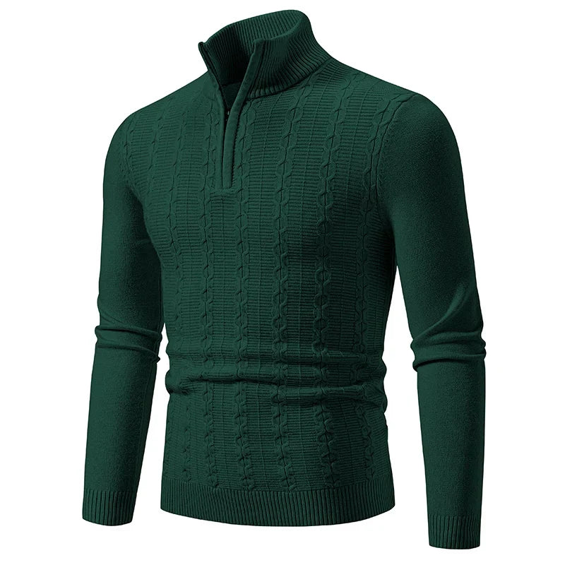 Leo Quarter-Zip Sweater