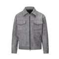 Chaqueta sobrecamisa de ante Noah