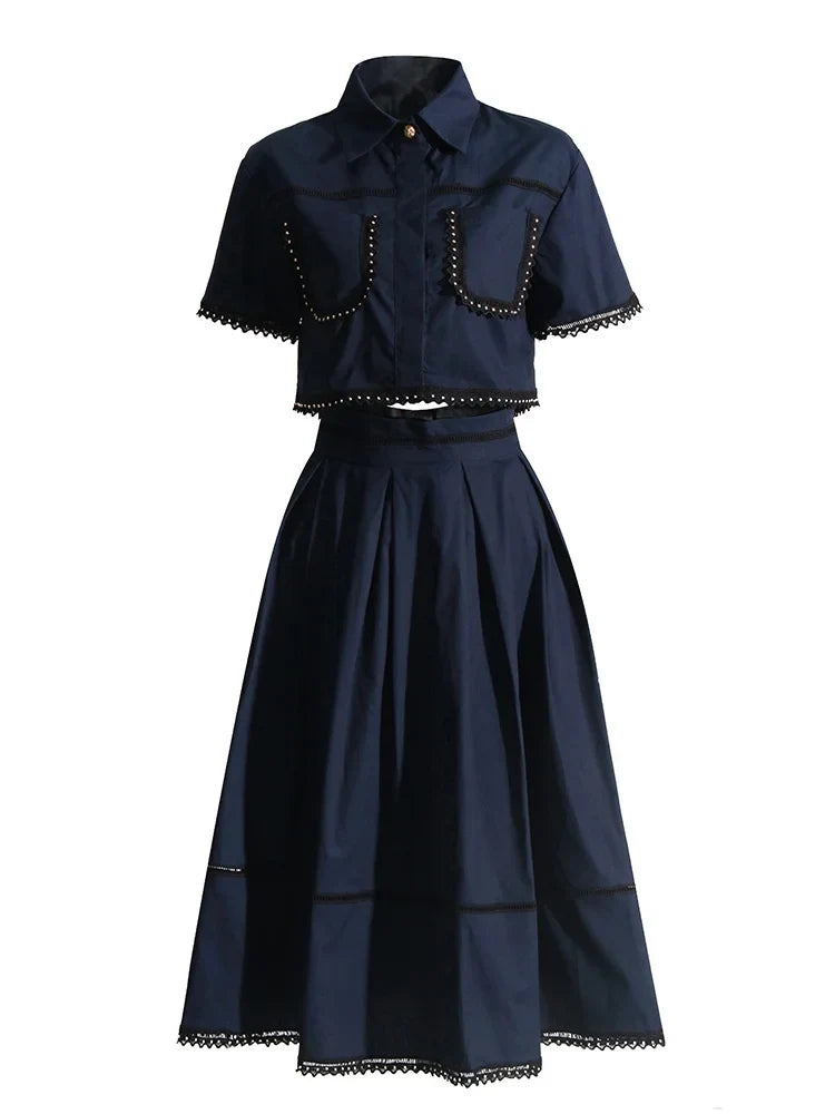 Solid Two Piece Set