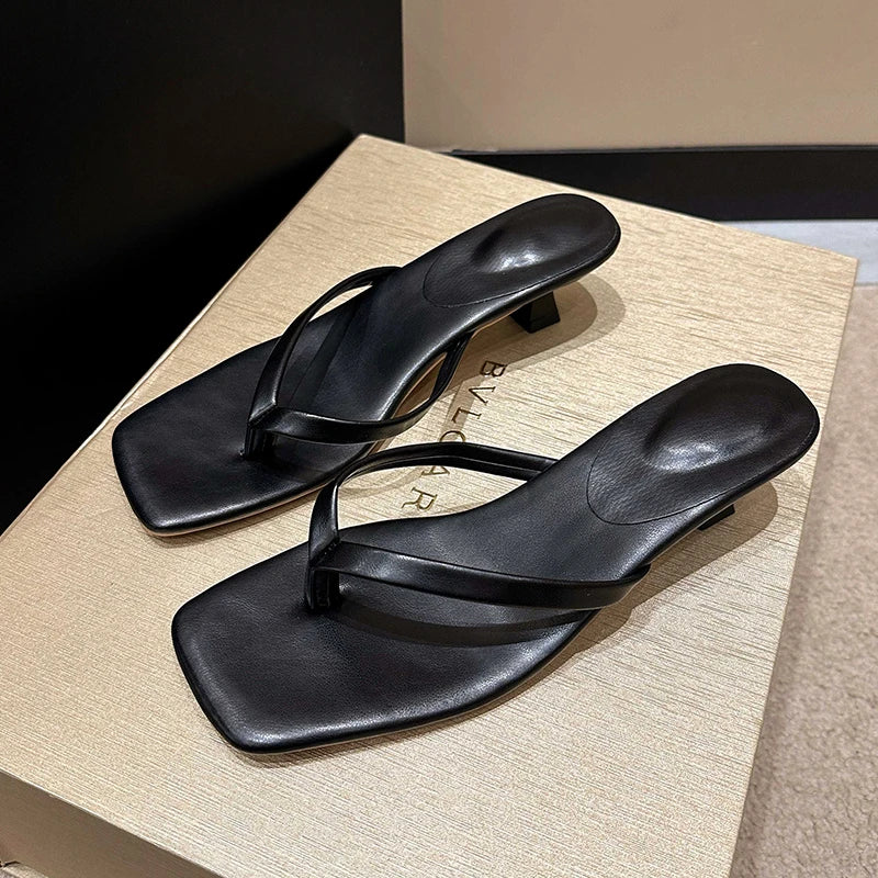 Luna Kitten Heel Sandals