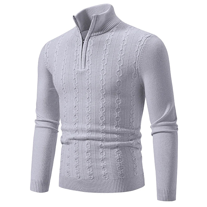 Leo Quarter-Zip Sweater