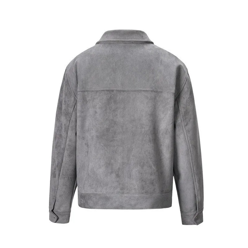 Chaqueta sobrecamisa de ante Noah