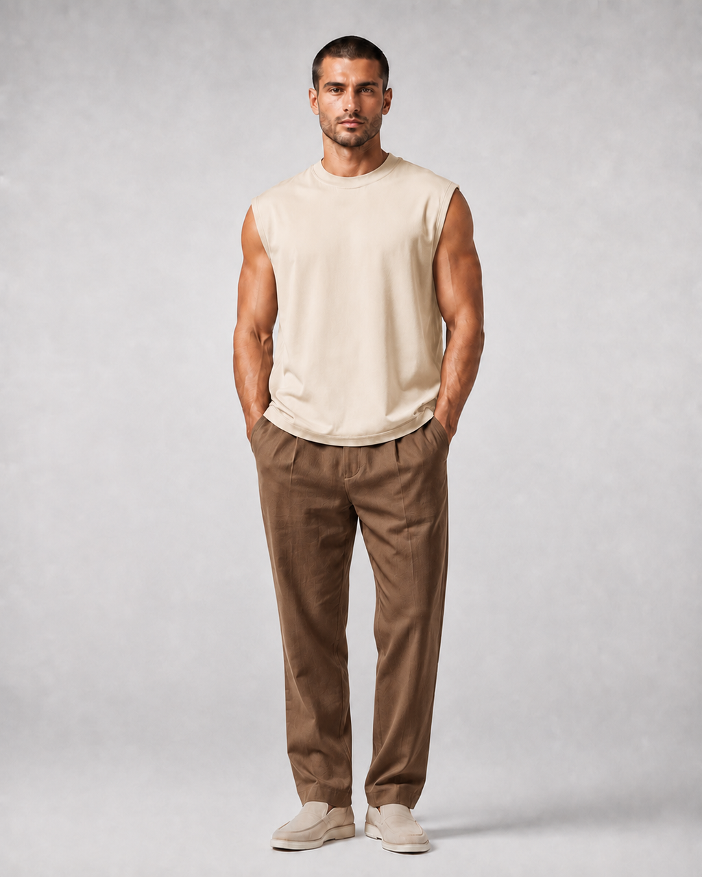 Essential Sleeveless T-Shirt