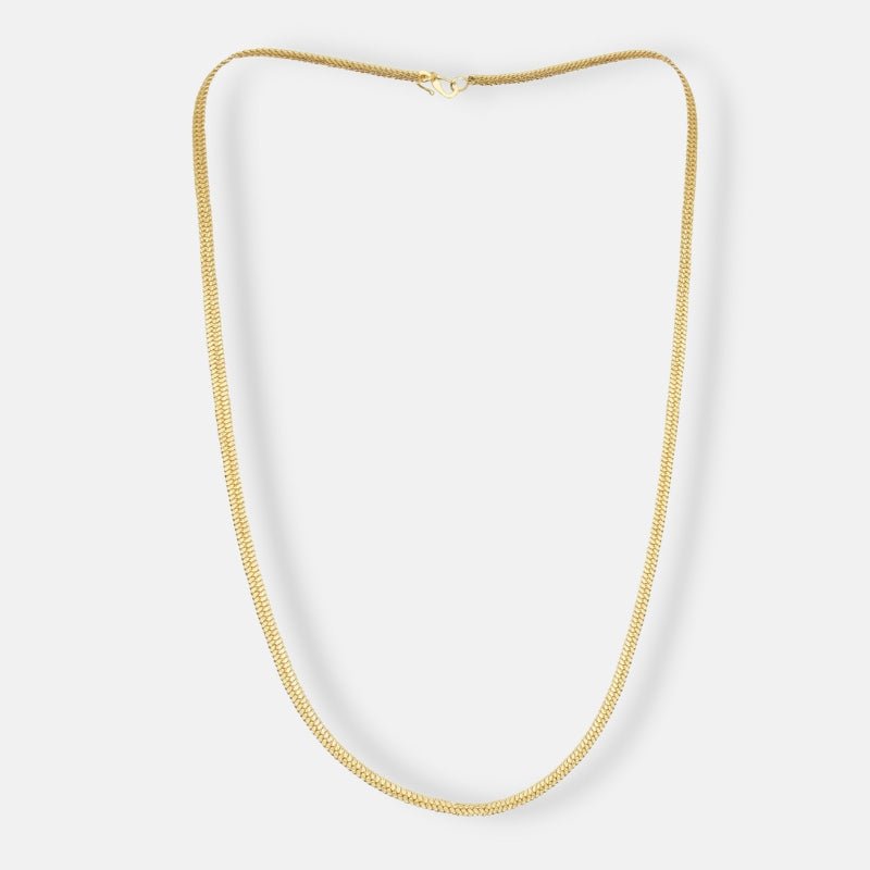 Collar de acero inoxidable cubano para hombre