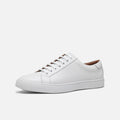 Zapatos Claudio de cuero genuino color blanco
