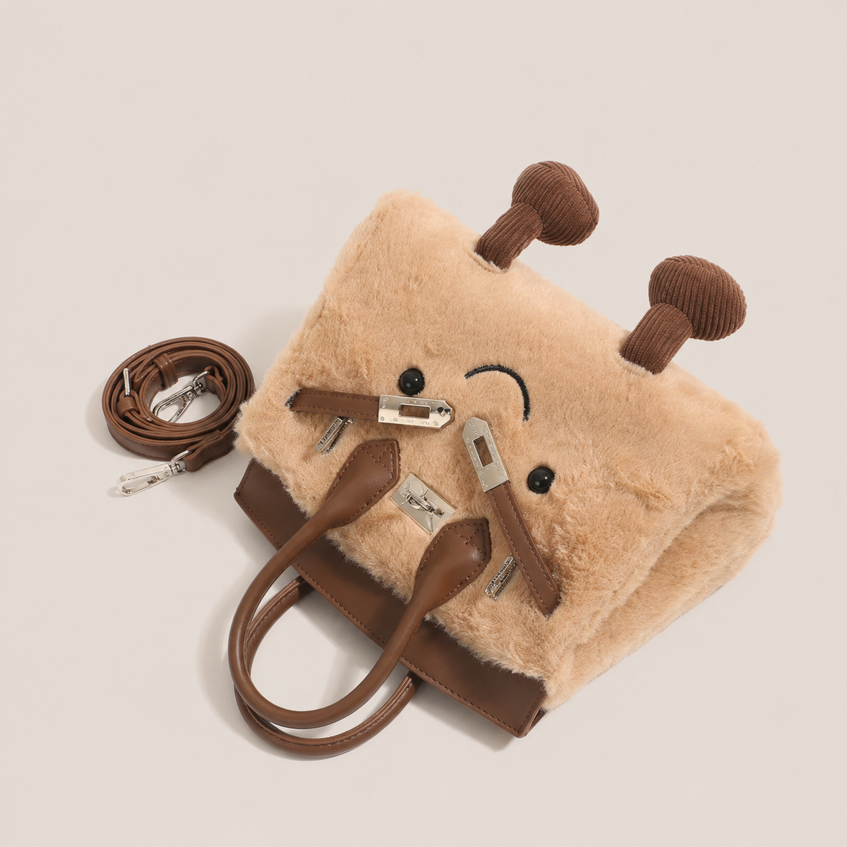 Flavia | Plush Tote Bag