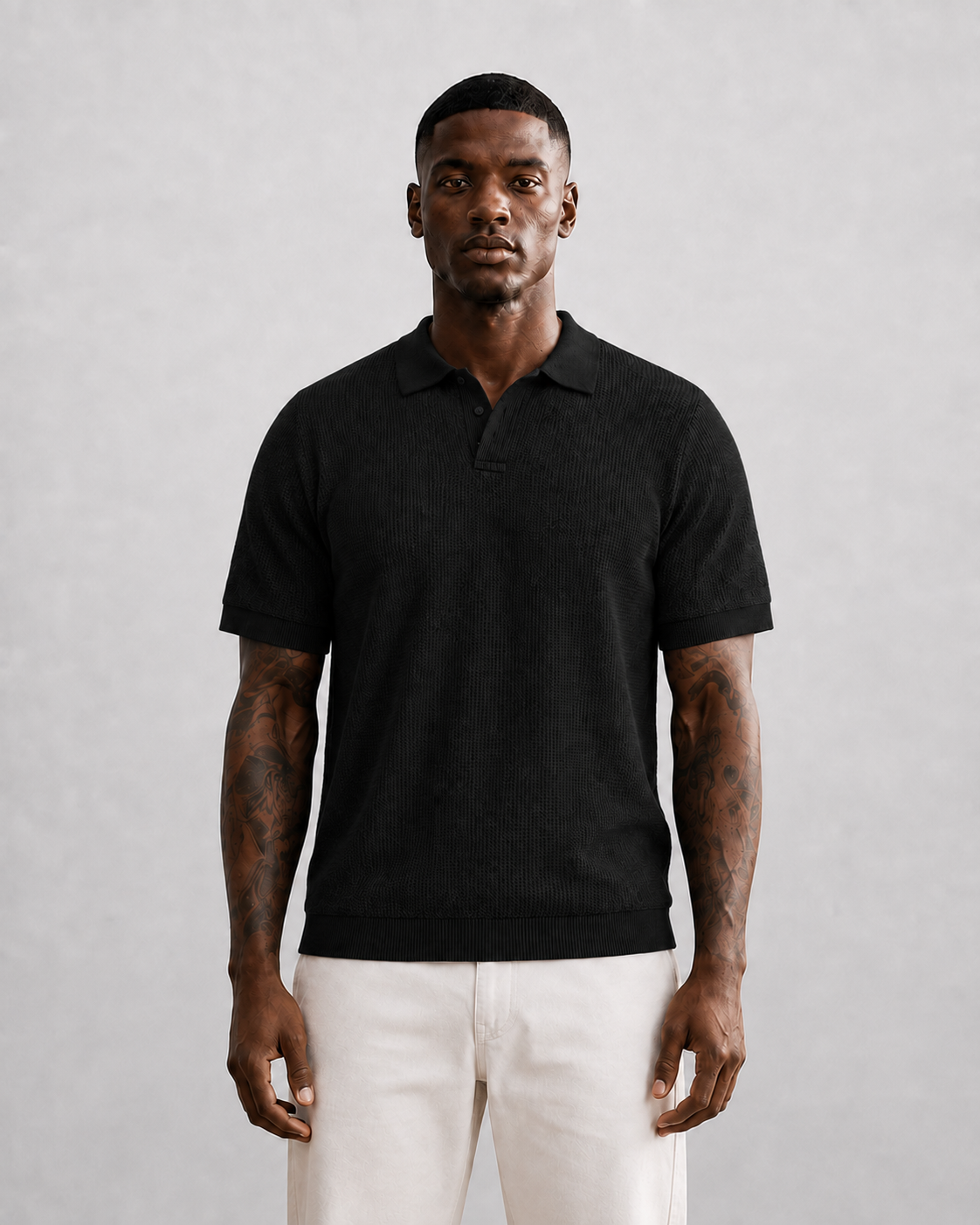 Osvaldo Textured Polo Shirt