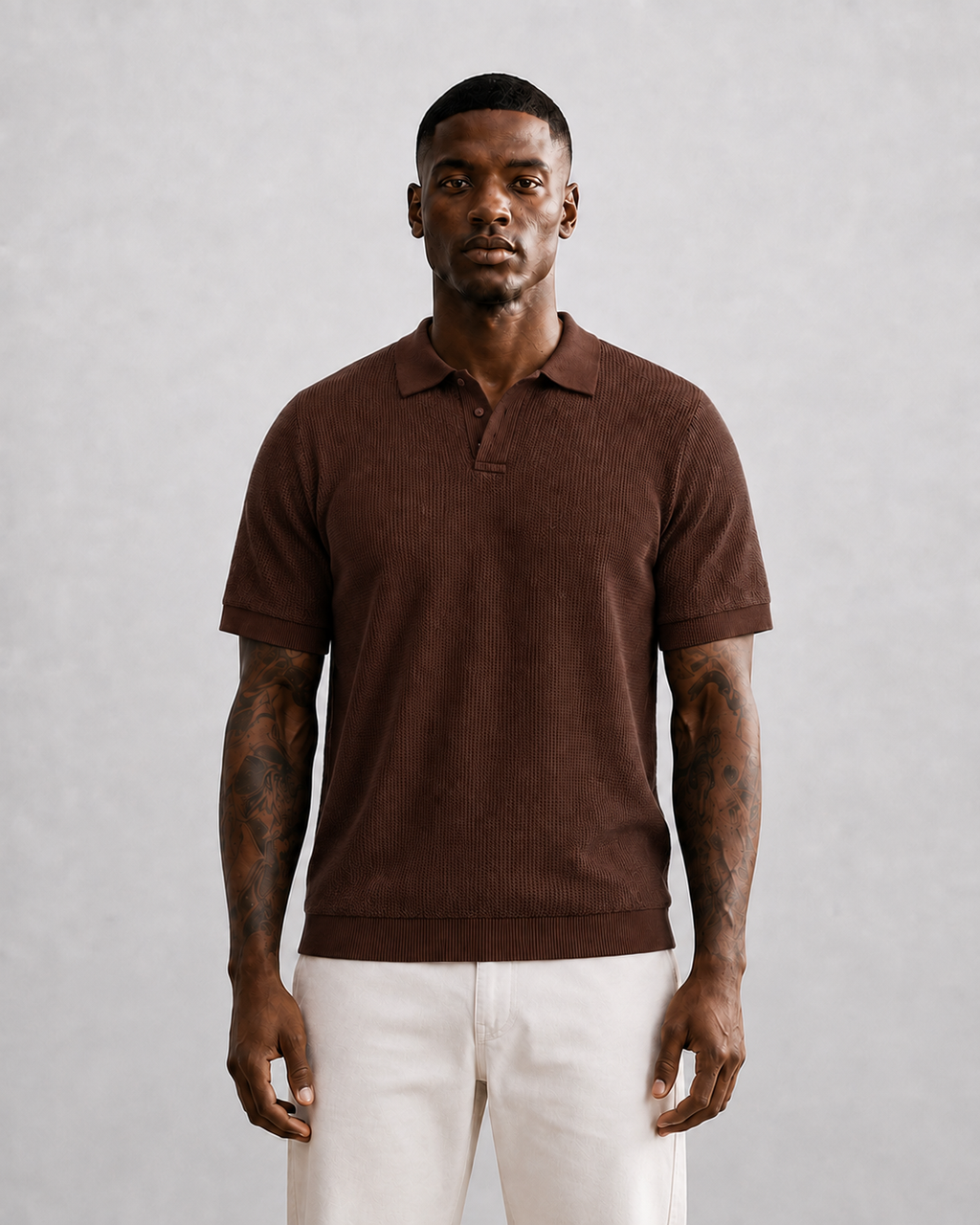 Osvaldo Textured Polo Shirt