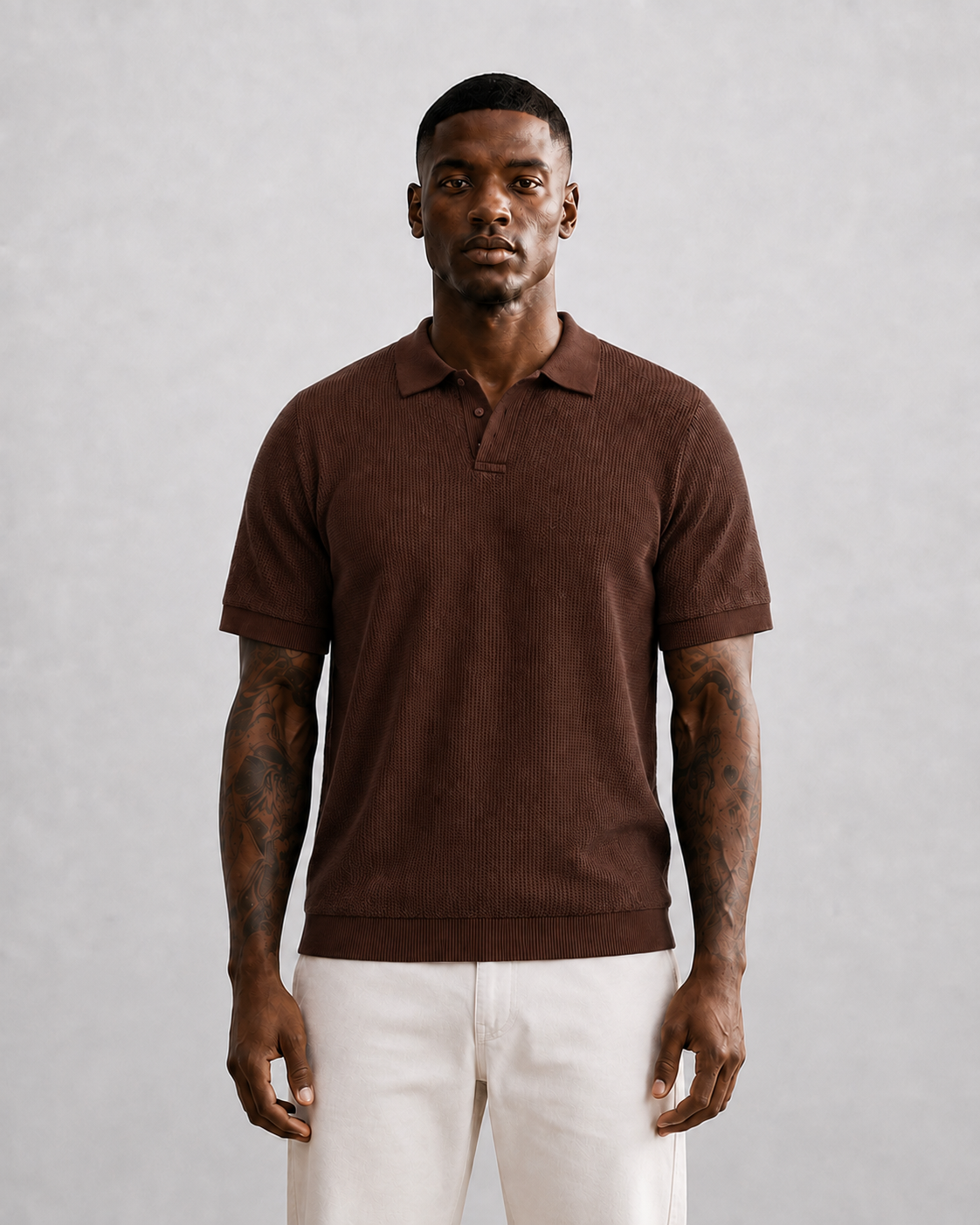Osvaldo Textured Polo Shirt